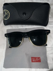 VINTAGE RAY BAN WAYFARER MAX BAUSCH &L SUNGLASSES W/CASE & CLOTH - Picture 1 of 20