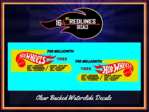 1/64 '700 Millionth' Hiway Hauler Replica Decal SCR-0549 - Picture 1 of 3