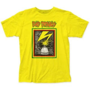 Bad Brains "Capitol" Yellow T-Shirt- Free Shipping - Picture 1 of 2