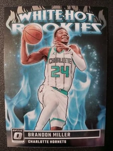 2023-24 Panini Donruss Optic Silver White Hot Rookies Brandon Miller RC # 10 - Picture 1 of 2