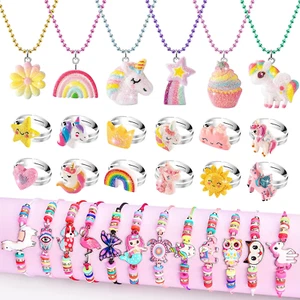 Little Girls Jewelry Sets, Kids Jewelry for Toddler Girl Toys 3-5 2-4, Girls’... - Picture 1 of 1