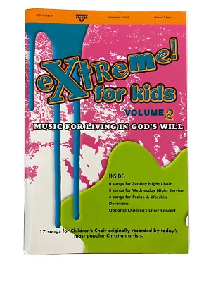 EXTREME! FOR KIDS V. 2 Choral Book~Brentwood Kids Music Club~Unison/2 Part - Image 1 of 2