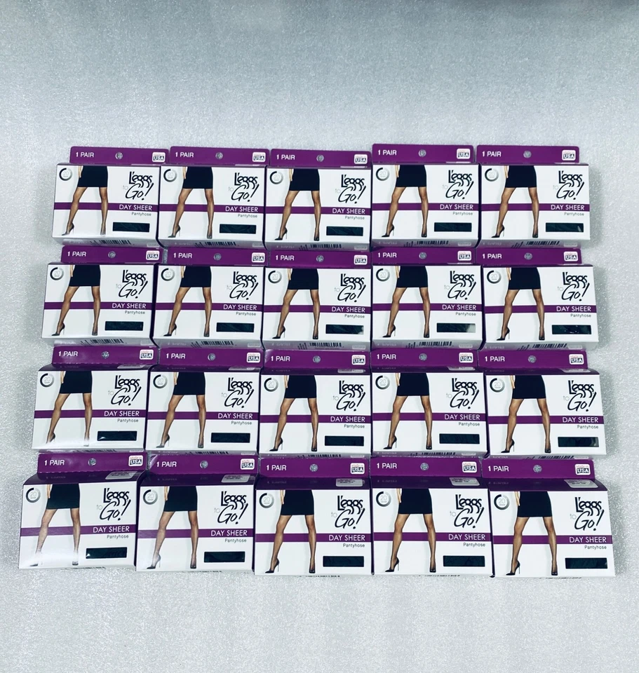 L'eggs Women's Day Sheer Panty Hose off Black Size Queen 5s2a