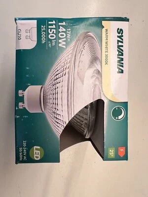  Sylvania retro ES111 GU10 warm white 3000k lamp - Image 1 of 2