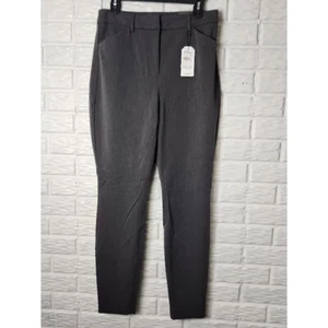 EXPRESS The Editor Pant Skinny High Rise Women's size 8L Gray NWT - Picture 1 of 10