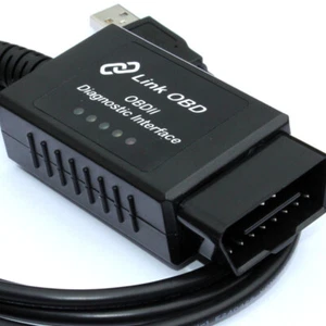 For FIAT USB Modified ELM 327 Diagnostic OBD lead Works With MultiEcuScan V4.8 - Picture 1 of 1