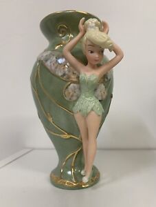 Bradford Disney Tinker Bell Pretty Little Pixie Lena Liu Vase No Box No COA