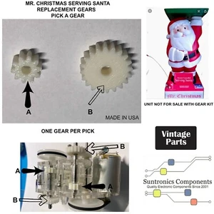  SERVIR NAVIDAD SANTA O TRUCO O TRATO BRUJA REEMPLAZO ENGRANAJE A O B - Imagen 1 de 2