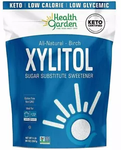 Health Garden Real Birch Xylitol, 5 lbs (Case of 6) - Picture 1 of 3