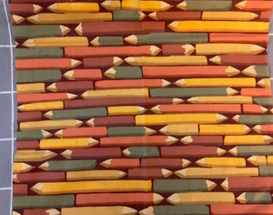 KAFFE FASSETT PENCILS BROWN GP113 1/2 YARD   4 yards+   available original issue - Picture 1 of 1
