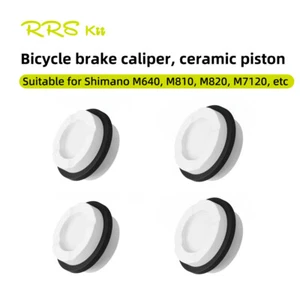 Rrskit Bicycle Brake Ceramic Piston Seals for Shimano MTB Brakes M6120-M9120 etc - Picture 1 of 14
