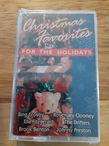 CHRISTMAS FAVORITES For the Holidays Cassette NEW Music Bing Crosby SEALED - Picture 1 of 6