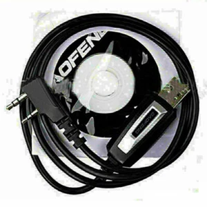 For Baofeng/Pofung USB Programming Cable&CD UV-5R UV-82 GT-3 888s TEN4 F9&Radio - Picture 1 of 6