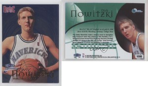 1998-99 Fleer Brilliants Blue Dirk Nowitzki #109B Rookie RC HOF