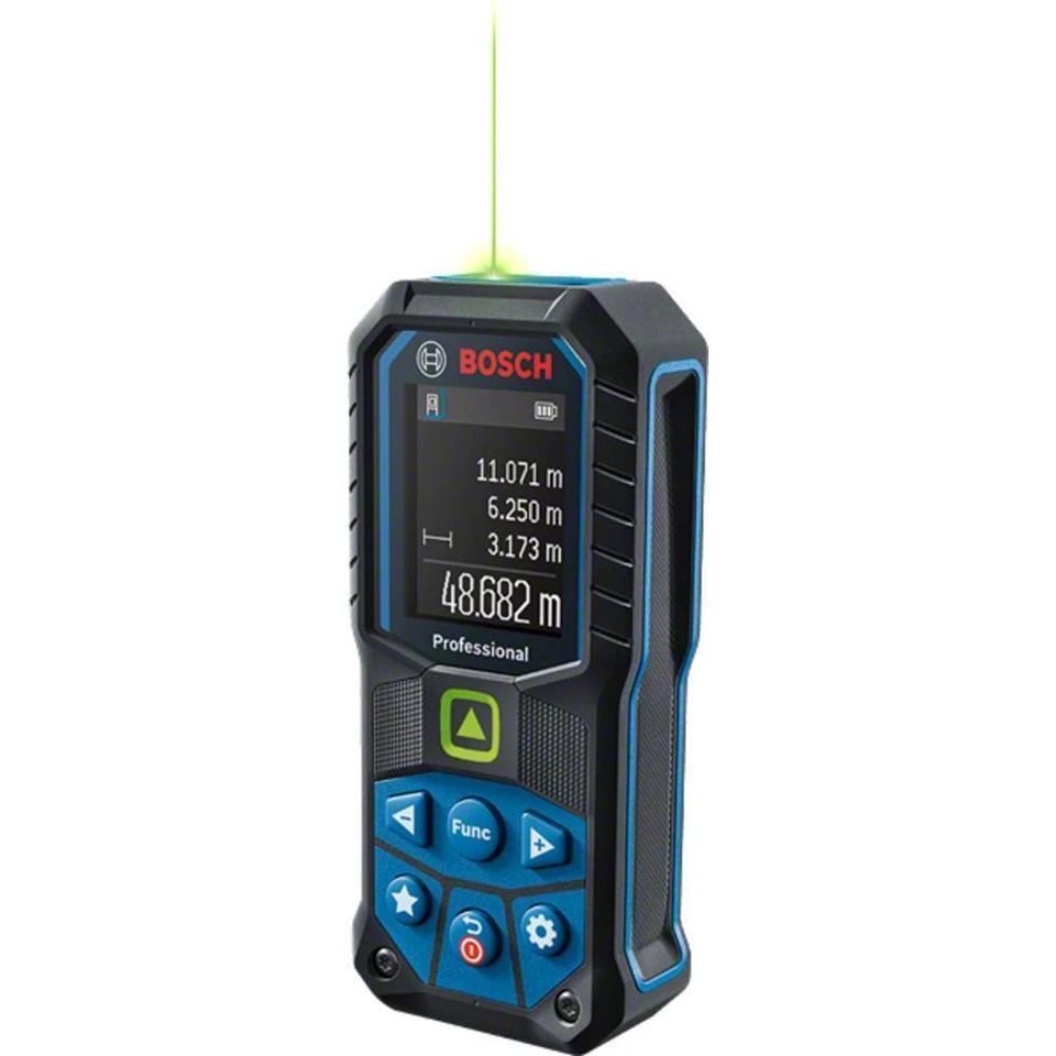 Bosch Professional GLM 50-25 G Laser-Entfernungsmesser (ohne Ladegerät und Akku) in Tasche (0601072V00)