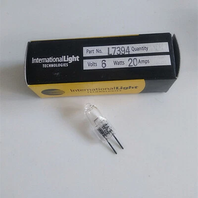 MD1600 Biochemical Light 6V20W ILT L7394 Biochemical Instrument Lamp MD2000 Bulb - Image 1 of 2