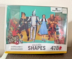 Wizard of Oz, 478 Piece Jigsaw Character Shapes  NEW - Picture 1 of 5