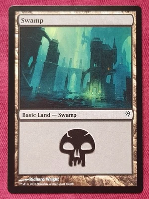 Magic The Gathering DUEL DECKS JACE VS VRASKA SWAMP 82 land card MTG - Image 1 of 2
