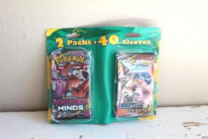 Pokemon TCG 2 Pack 10 Karten Sealed Sonne und Mond Kosmische Finsternis Unified Minds - Bild 1 von 4