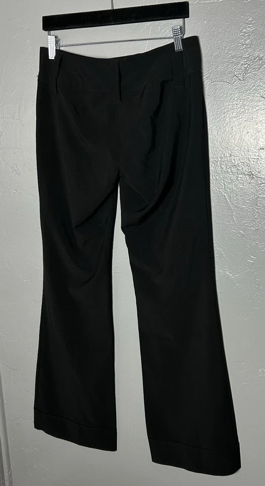 Pantalón Star City para mujer Y2K negro tiro bajo pierna ancha talla 5 Foto 1 de 4
