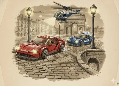 LEGO CITY: High-speed Chase (60138) Complete Open Box Sealed Bags - Image 1 of 4