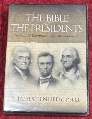 The Bible & The Presidents DVD Washington Jefferson Lincoln D. James Kennedy PHD - Image 1 of 2