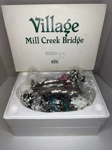 Accesorio Department 56 Village - Mill Creek Bridge - #52635 retirado con caja - Imagen 1 de 23