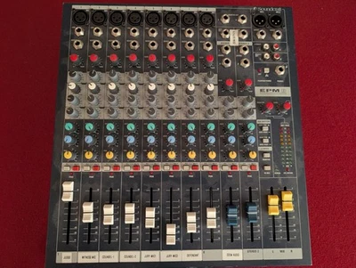 Soundcraft EPM8 8 Mono+2 Stereo Channel 2 Bus Recording/Live Mixer Console EPM 8 - Image 1 of 2