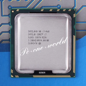 100% OK SLBEU Intel Core i7-960 3.2 GHz Quad-Core Processor CPU LGA 1366 - Picture 1 of 1