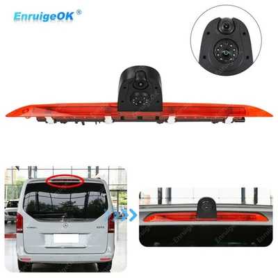 Dual Lens 3rd Brake Light Backup Camera for Mercedes-Benz V-Class V260 V260L - Image 1 of 4