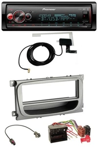 Pioneer Bluetooth DAB USB MP3 Autoradio für Ford Focus Galaxy C-Max ab 2007 silb - Bild 1 von 9