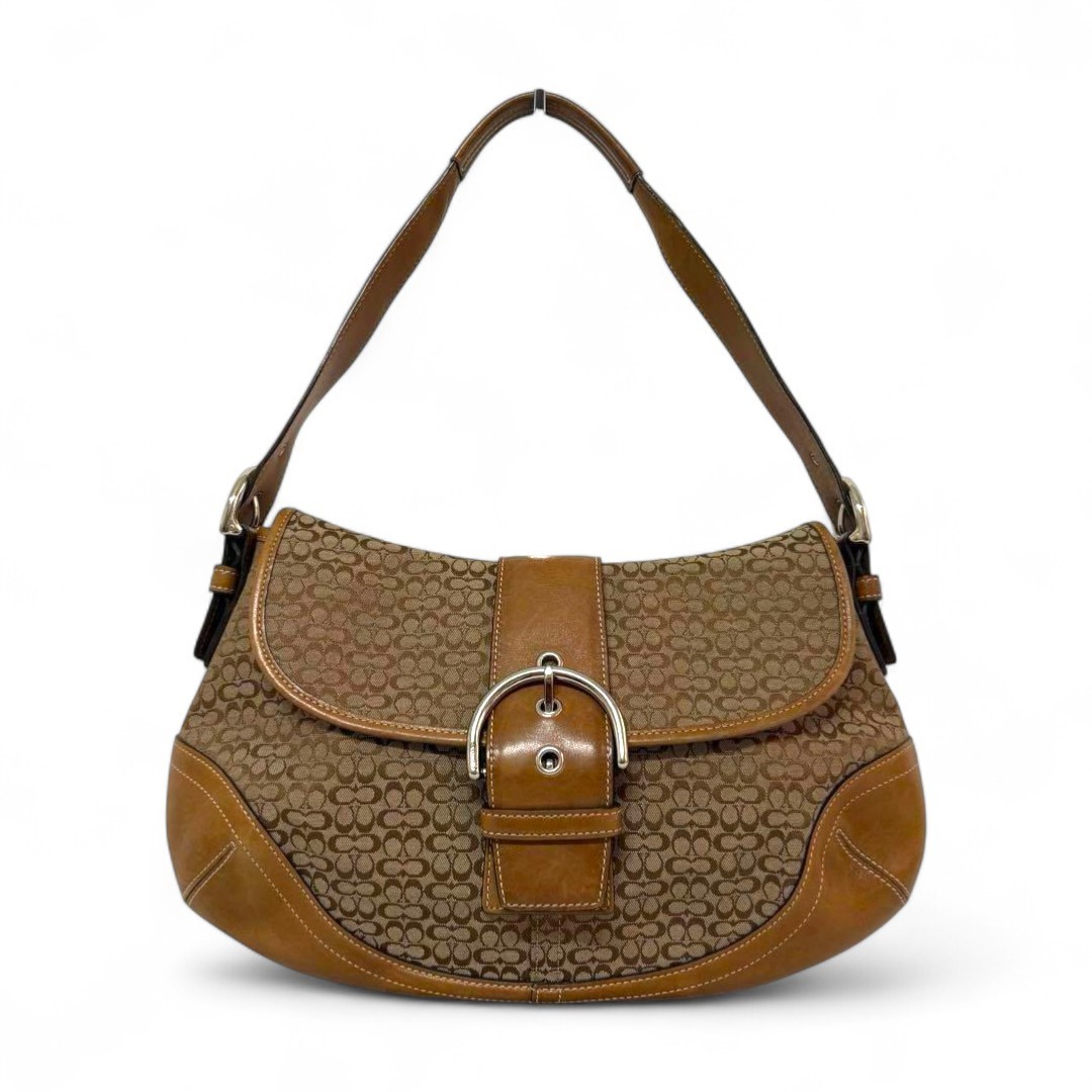 バッグ vintage coach Soho Hobo hand bag flap Coach Soho Hobo Bag for sale | eBay