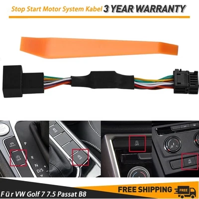Auto Auto Start Stop System Canceler Eliminator cavo dispositivo per VW Golf 7 7.5 B8 - Immagine 1 di 4