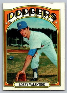 1972 Topps Bobby Valentine #11 - Los Angeles Dodgers - Picture 1 of 2
