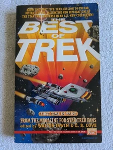 1994 The Best of Trek SIGNED by Walter Irwin First Edition Paperback - Imagen 1 de 8