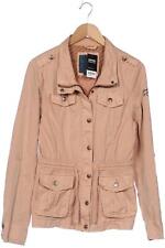 Fresh Made Jacke Damen Anorak Jacket Kurzmantel Gr. XL Baumwolle Beige #pa09xj2