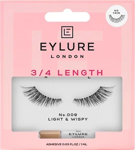 3/4 Length No.009 Lashes | False Lashes, Black - Picture 1 of 12