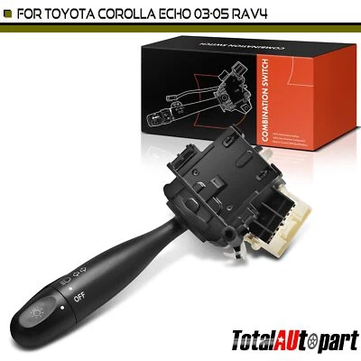 Interruptor de señal de giro para Toyota RAV4 2001-2005 Corolla Echo 2003-2005 Scion XA XB Foto 1 de 4