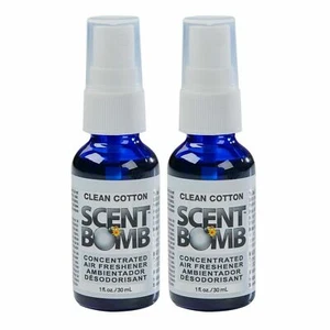 2 x Duftbombe Spray Auto Zuhause Lufterfrischer Erfrischer Duft - SAUBERE BAUMWOLLE - Bild 1 von 1