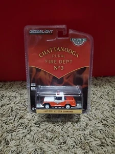Greenlight Hobby Exclusive 1967 Jeep Jeepster Chattanooga Rural Fire Department - Picture 1 of 5