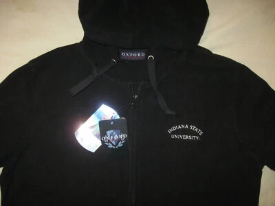 Indiana State Sycamores Polar Fleece Hoodie New Women's Large Ladies ISU NCAA  - Image 1 of 4