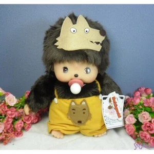 235750 Monchhichi Baby Bebichhichi L Size Plush Fairy Tale Red Hat Wolf Boy ~~ - Picture 1 of 1