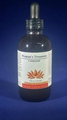 Woman's Treasures - Fórmula natural para el bienestar de la mujer de Golden Lotus Herbs Foto 1 de 3