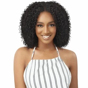 OUTRE 100% HUMAN HAIR LEAVE OUT WIG - CURLY TWIST 14 - Picture 1 of 14