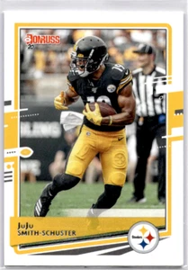 2020 Donruss JuJu Smith-Schuster #2 Pittsburgh Steelers Football Card - Imagen 1 de 2
