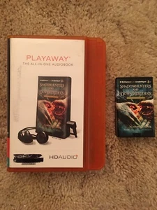 CASSANDRA CLARE Unabridged PLAYAWAY Audiobook Teen SHADOWHUNTERS DOWNWORLDERS - Foto 1 di 9