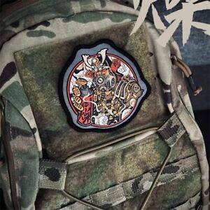 Exquisite Samurai Patch Embroidery Badge Fashion Clothing Decor Tactical Patch