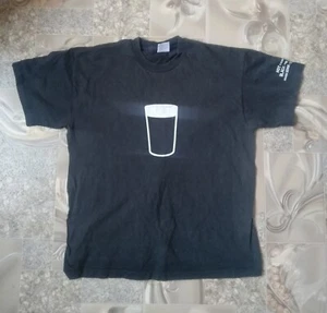 Vintage Screen Stars Guinness Beer Promo Black -shirt Single Stitch Size XL - Picture 1 of 3