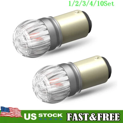 Red Color 1157 7528 2357 3496 LED Bulb Tail Stop Brake Turn Signal Light 1~10Set - Image 1 of 4