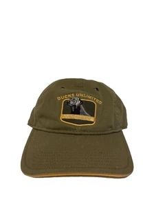 Vintage Ducks Unlimited Black Labrador Styled Adjustable Hat Embroidered - Picture 1 of 7